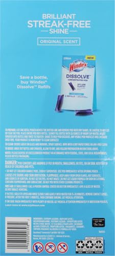 WINDEX DISSOLVE PODS STARTER KIT 1+1 0.28 FLOZ