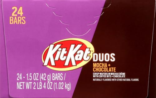 KIT KAT DUOS Mocha Standard Size (Pack of 24)