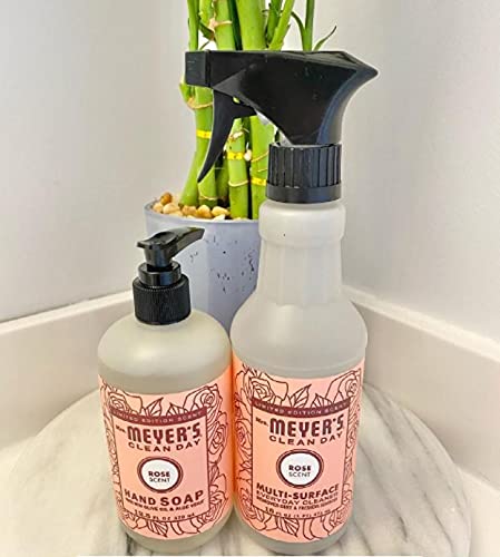 Mrs. MEYER'S CLEAN DAY Liquid Hand Soap,Rose 12.5 Oz, (Pack - 6)