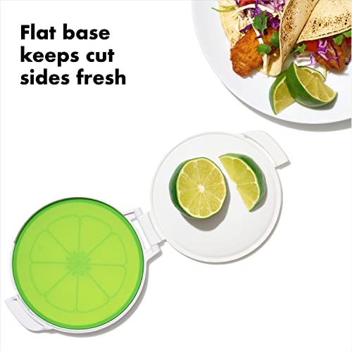 OXO Good Grips Cut & Keep Reusable Silicone Citrus Saver Set - Lemon and Lime