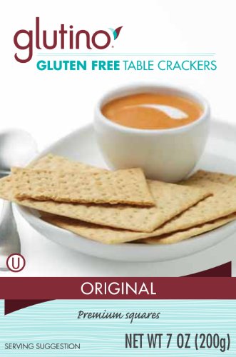 Glutino Table Crackers 7 oz. (Pack of 12)