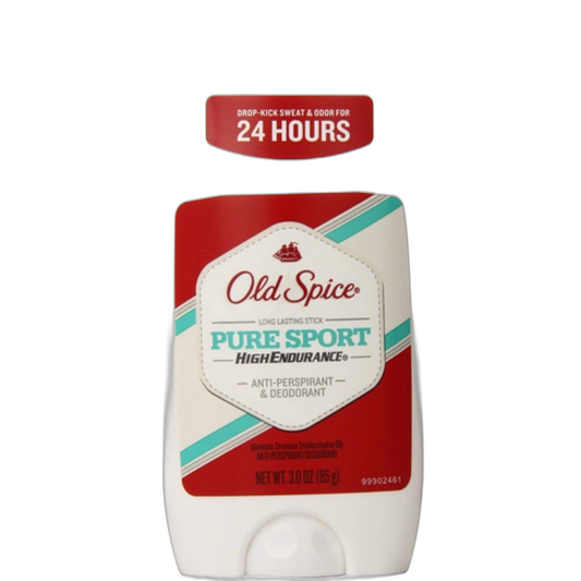 Old Spice High Endurance Anti-Perspirant & Deodorant, Pure Sport 3 oz (Pack of 8)