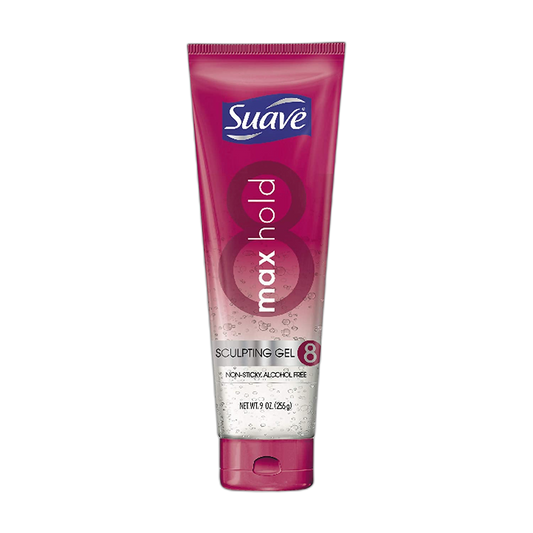 Suave Max Hold 8 Sculpting Gel 9 oz (Pack of 8)