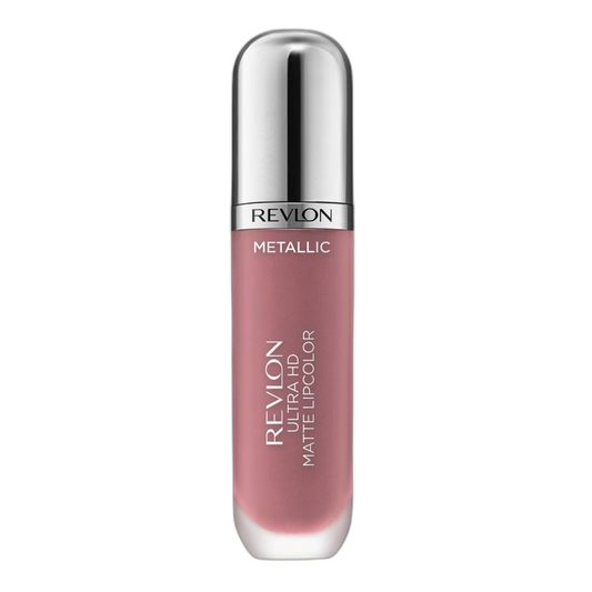 Revlon Ultra HD Metallic Matte Liquid Lipcolor, Liquid Lipstick, Glam