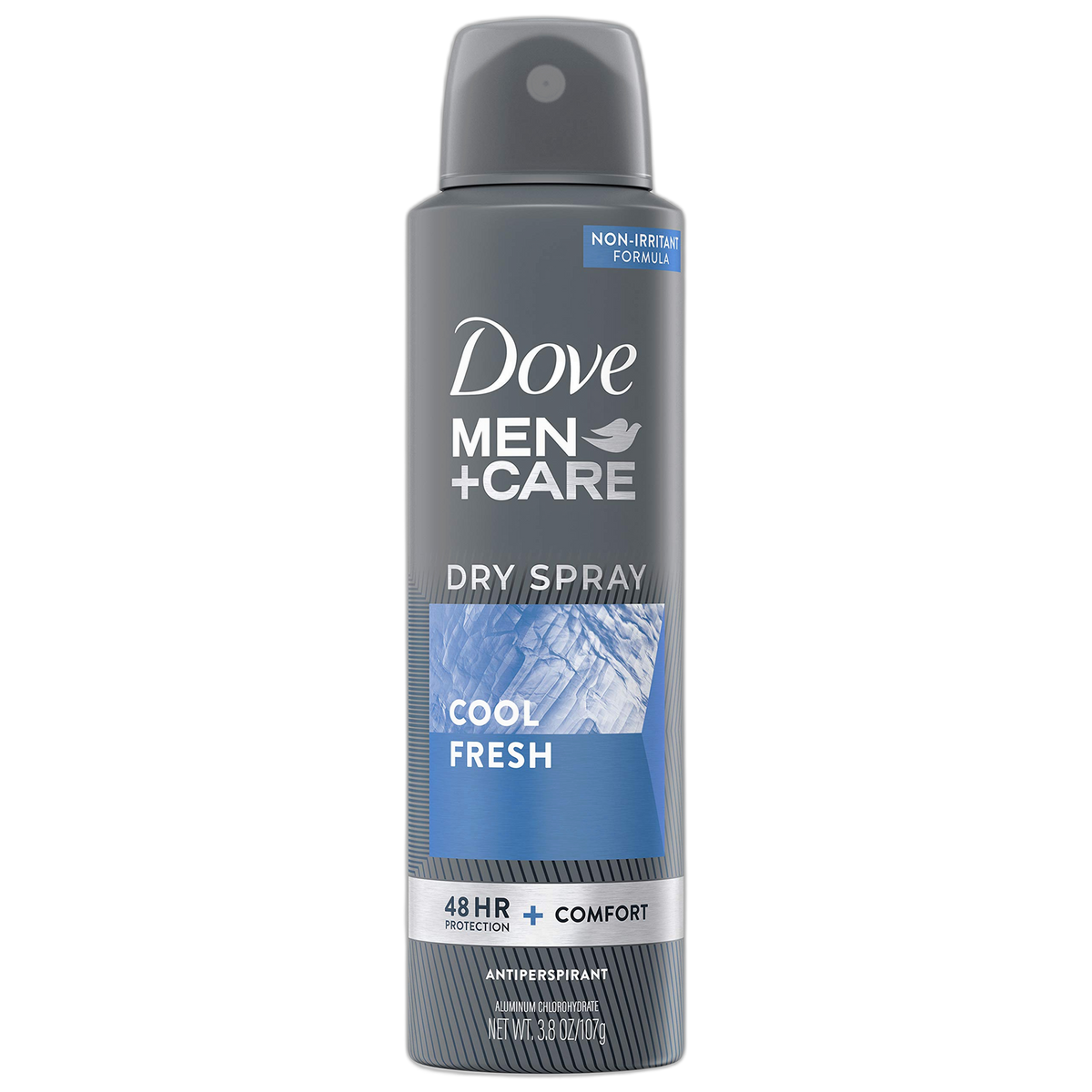 Dove Men+Care Antiperspirant Dry Spray Deodorant for Men Cool Fresh 48 Hour Sweat and Body Odor Protection 3.8 oz
