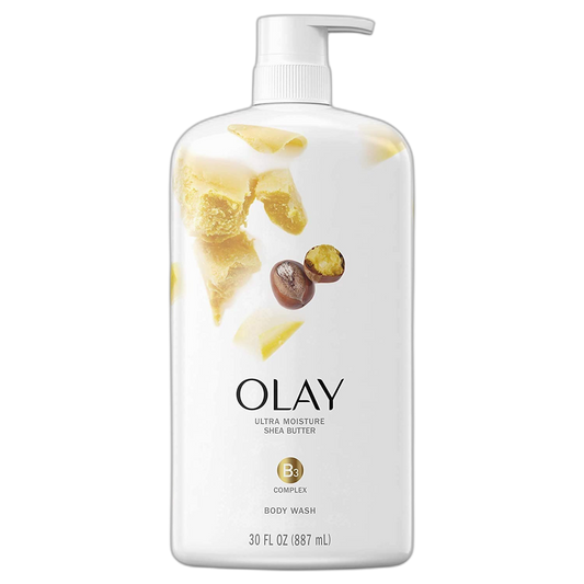 Olay Ultra Moisture Body Wash with Shea Butter, 30 fl oz (Pack of 4)