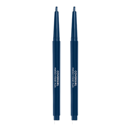 COVERGIRL Perfect Point Plus Eyeliner Pencil, Midnight Blue, 0.008 Ounce (Pack of 2)