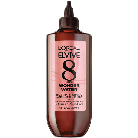 L’Oreal Paris Elvive 8 Second Wonder Water Lamellar, Rinse out Moisturizing Hair Treatment for Silky, Shiny Looking Hair, 6.8 FL; Oz