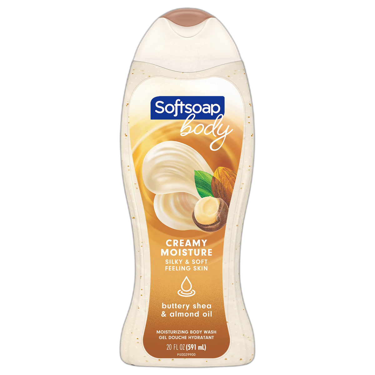 Softsoap Moisturizing Body Wash, Shea & Almond Oil - 20 Fluid Ounce