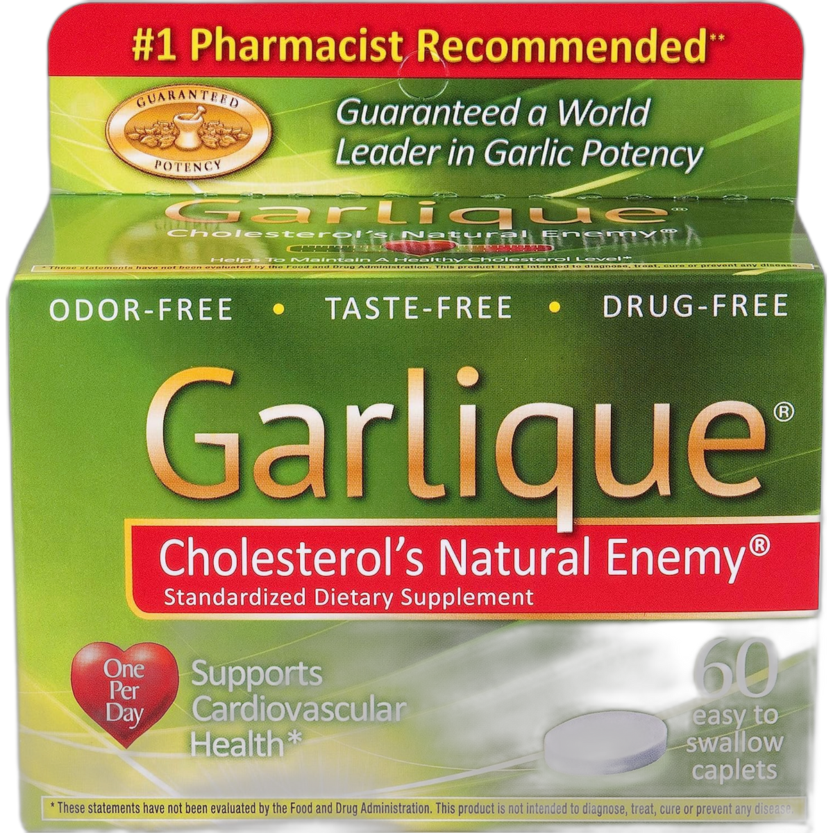 Garlique Garlic, Caplets (Pack of 2)