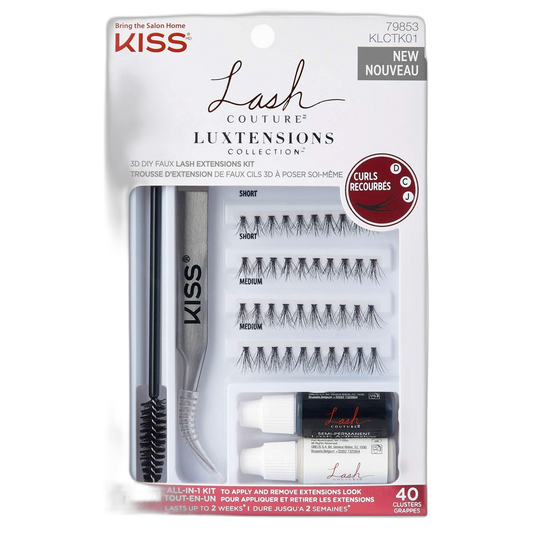 Kiss Lash Couture Luxtensions Faux Lash Extensions Kit (Pack of 2)