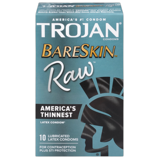Trojan Bareskin Raw Condom - Pack of 10