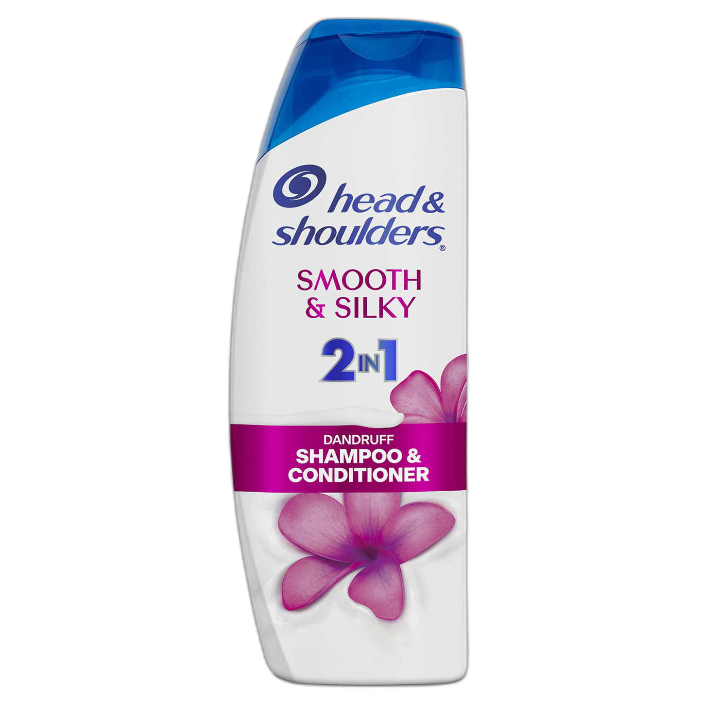 Head and Shoulders 2 in 1 Dandruff Shampoo and Conditioner, Anti-Dandruff Treatment, Smooth and Silky for Daily Use, Paraben Free, 12.5 oz