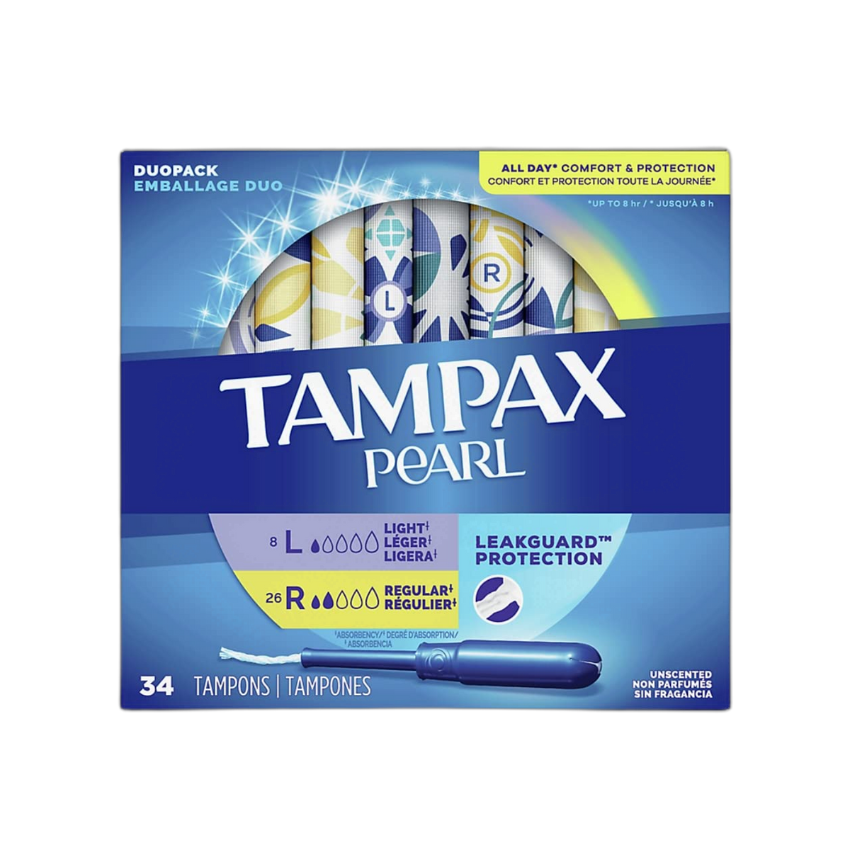 Tampax Pearl Duo Pack Light/Regular
