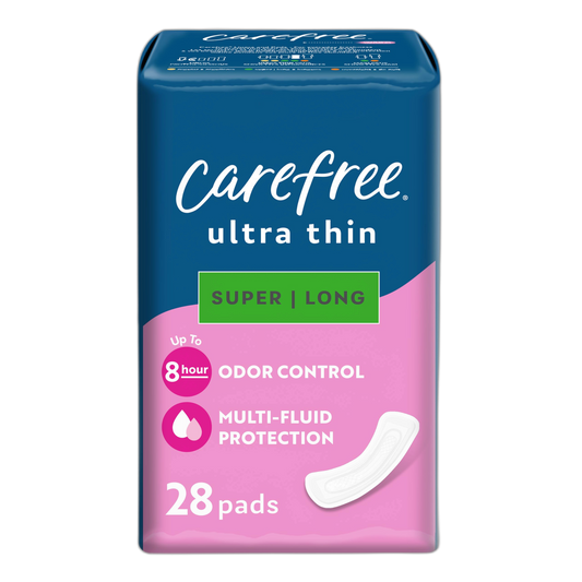 Carefree Ultra Thin Super Long 28 Count