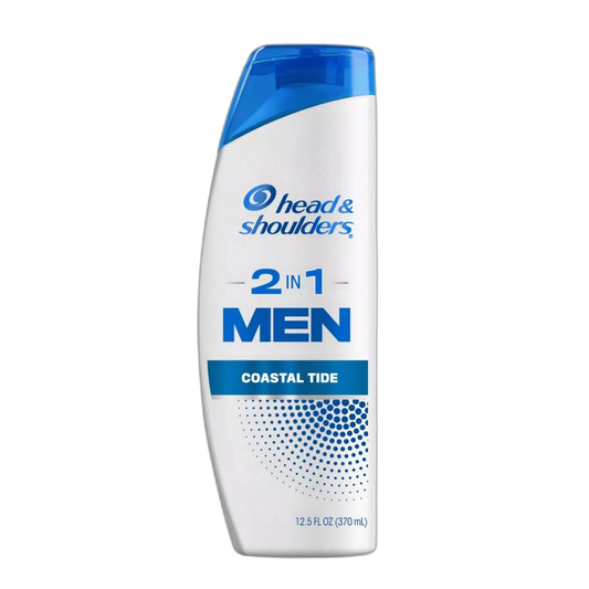 Head & Shoulders, Shampoo + Conditioner Coastal Tide, Men 2 In 1, 12.5 Fl Oz