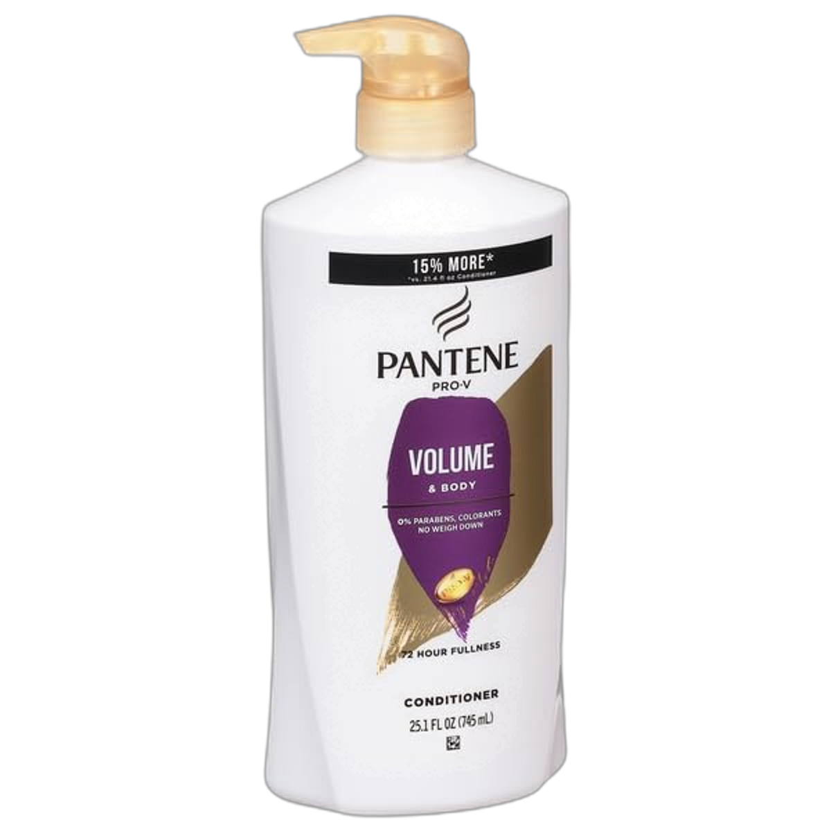 Pantene Sheer Volume 72 HR Fullness Conditioner, 745 mL