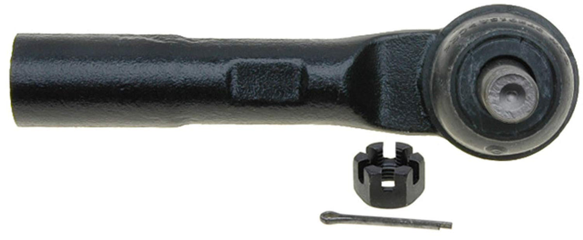 ACDelco Advantage 46A1092A Outer Steering Tie Rod End with Fitting, Pin, and Nut, Black