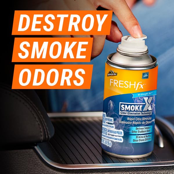 Armor All Smoke X Car Purifier and Air Freshener, 2 Oz