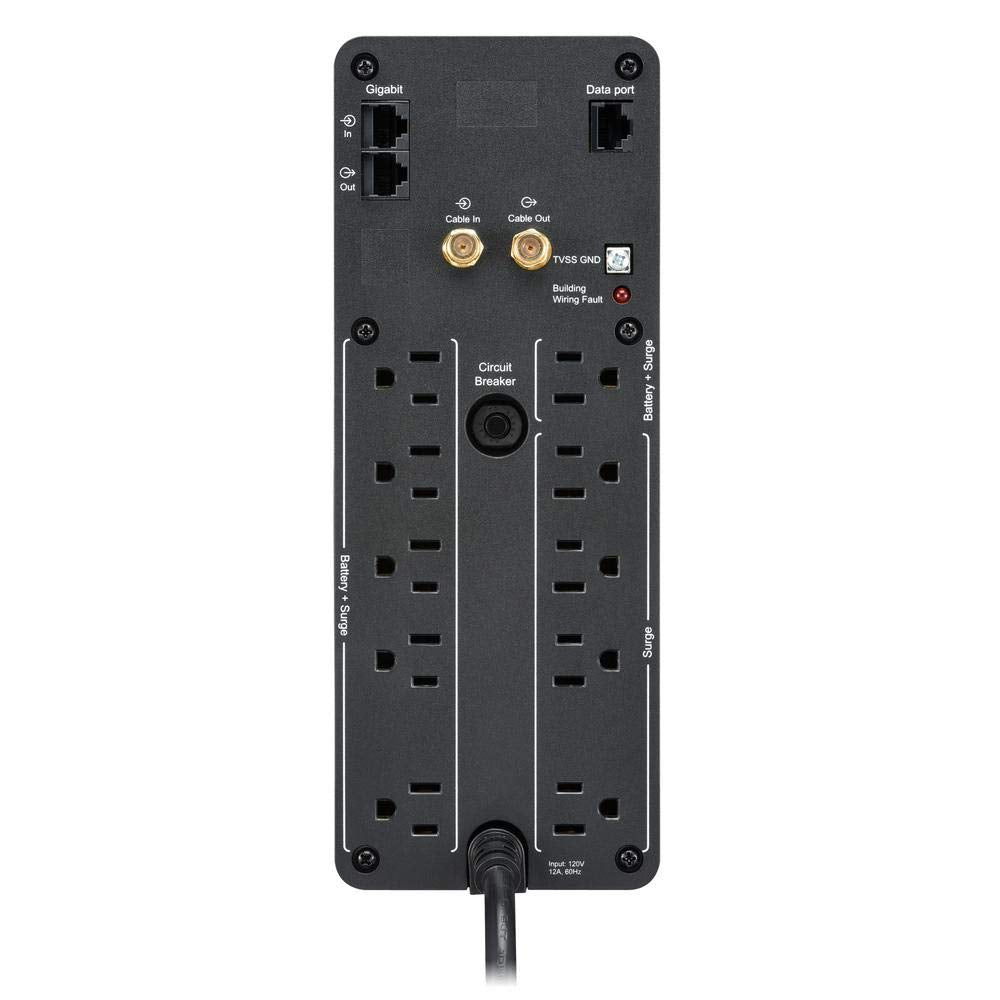 APC 1500VA Battery Backup with LCD