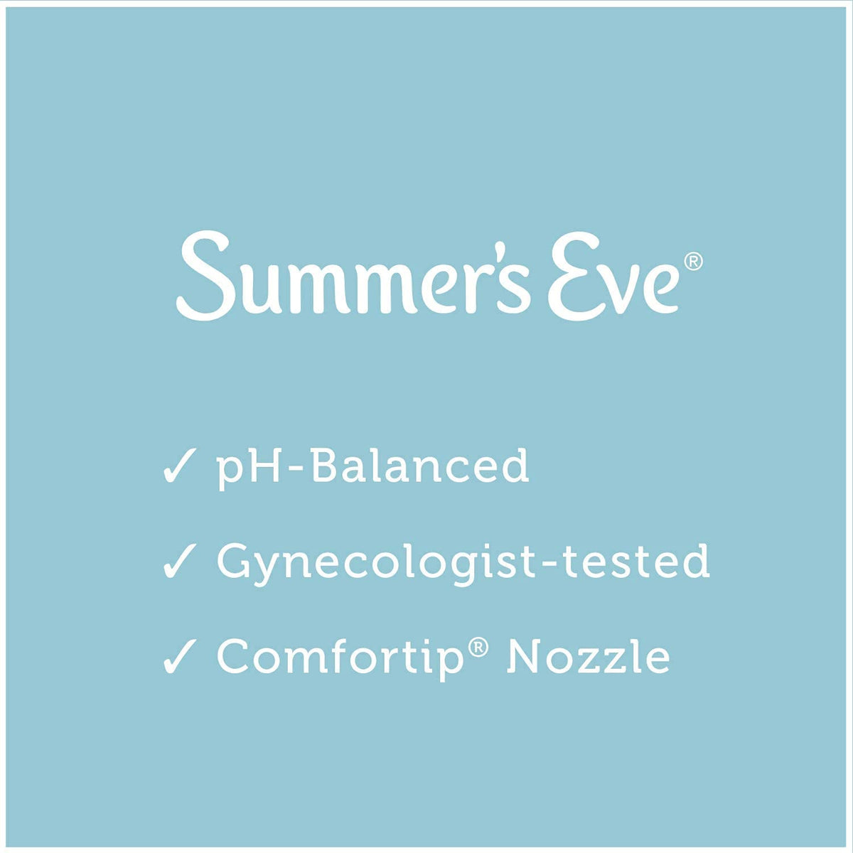 Summer's Eve Douche | Extra Cleansing Vinegar & Water | 2-4.5 Fluid Ounces Each | Pack of 5 | pH Balanced & Gynecologist Tested