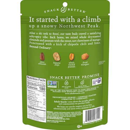 Sahale Snacks Mango Tango Almond Trail Mix, 8 Ounces