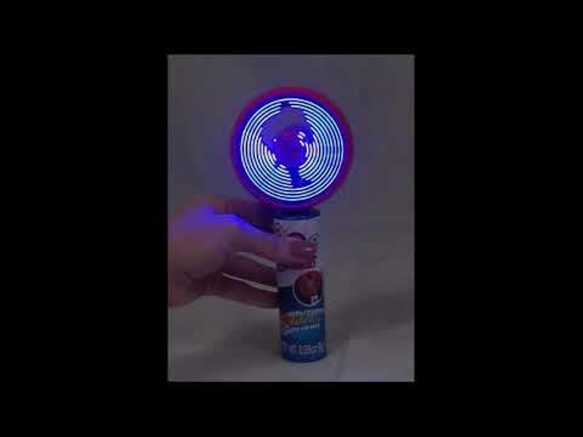 Marvel Avengers Light Up Fanimation Fan with Candy, 8 Inch