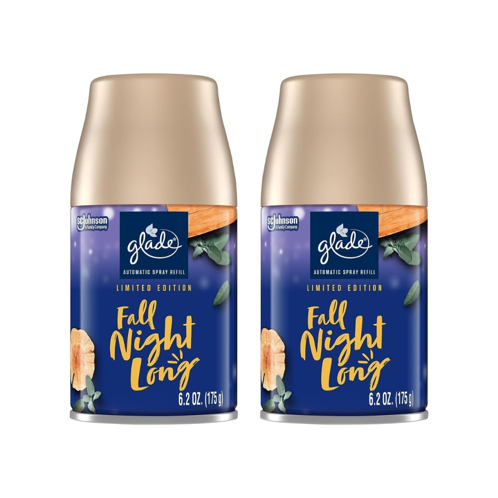 Glade Automatic Spray, Fall Night Long 6.2 Ounce (Pack of 2)