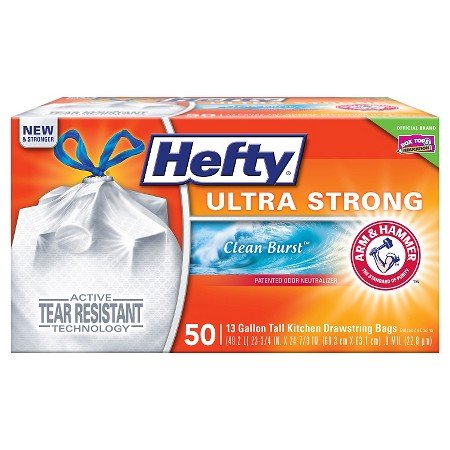 Hefty Ultra Strong Clean Burst 50 count
