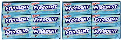 Freedent Spearmint Gum (12 Pack) (2 Pack)