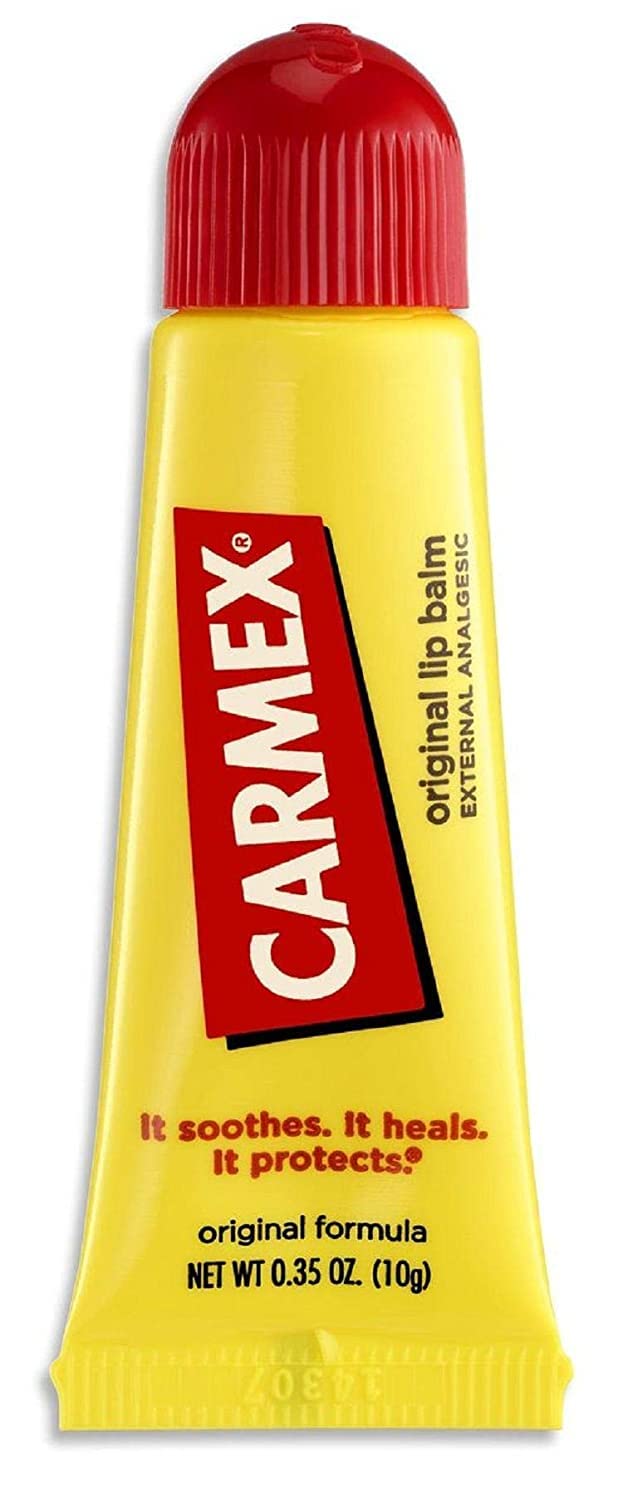 Carmex+Lip+Balm+Classic+Medicated+.35+oz+(10+g)+(1)