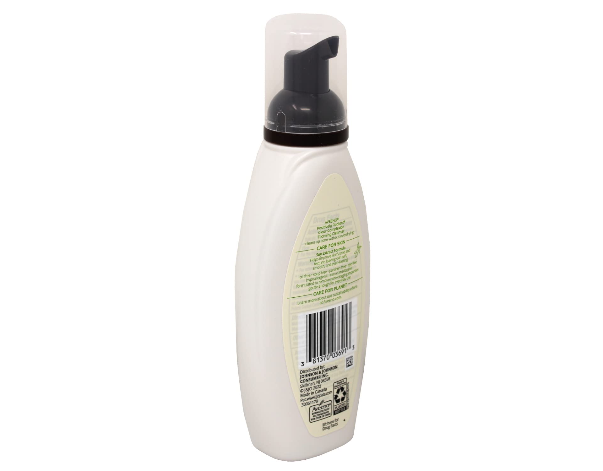 Aveeno Active Naturals Clear Complexion Foaming Cleanser 6 OZ (PACK OF 2)