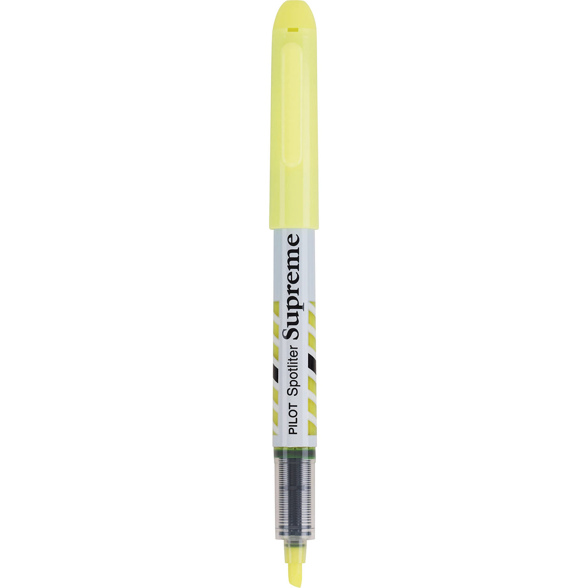Pilot Spotliter Supreme Fluorescent Highlighters, Chisel Tip, Yellow, 12-Pack (16008)