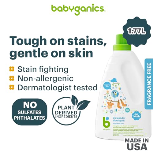 Babyganics Baby Laundry Detergent - Lavender - 60 oz