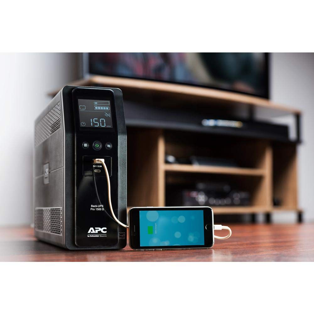 APC 1500VA Battery Backup with LCD