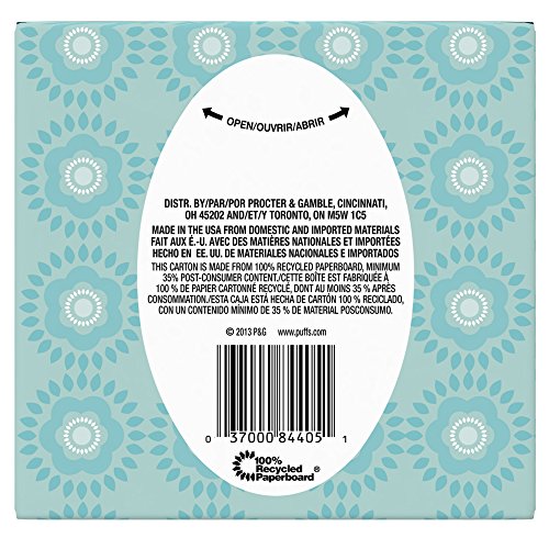 Puffs Basic Facial Tissues; 64 Count; 1 Cube Box (64 Tissues In Box)