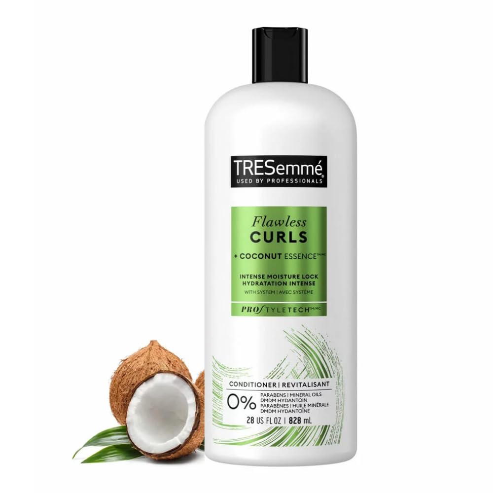 TRESemmé Conditioner Flawless Curls Curl Hydration 28 oz, Packaging may vary