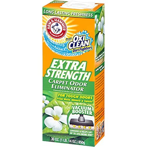 Arm & Hammer Extra Strength Odor Eliminator for Carpet and Room, 30 Ounce (Pack of 6) by Arm & Hammer
