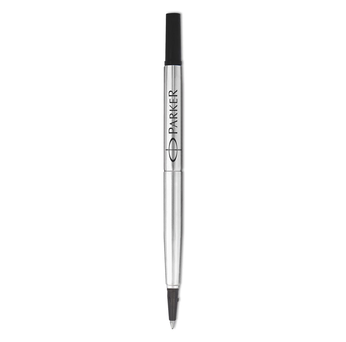 Parker QUINK Rollerball Pen Ink Refill, Medium, Black