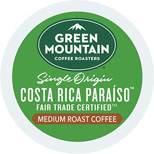 Green Mountain Coffee Roasters Costa Rica Paraiso Single-Serve K-Cup Pods, Medium Roast Coffee, 96 Count