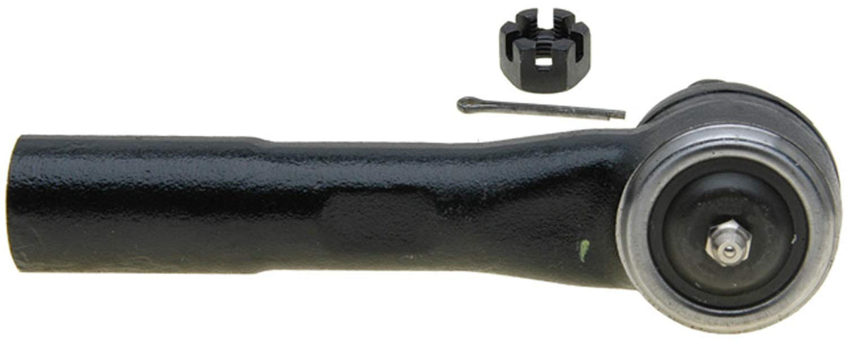 ACDelco Advantage 46A1092A Outer Steering Tie Rod End with Fitting, Pin, and Nut, Black