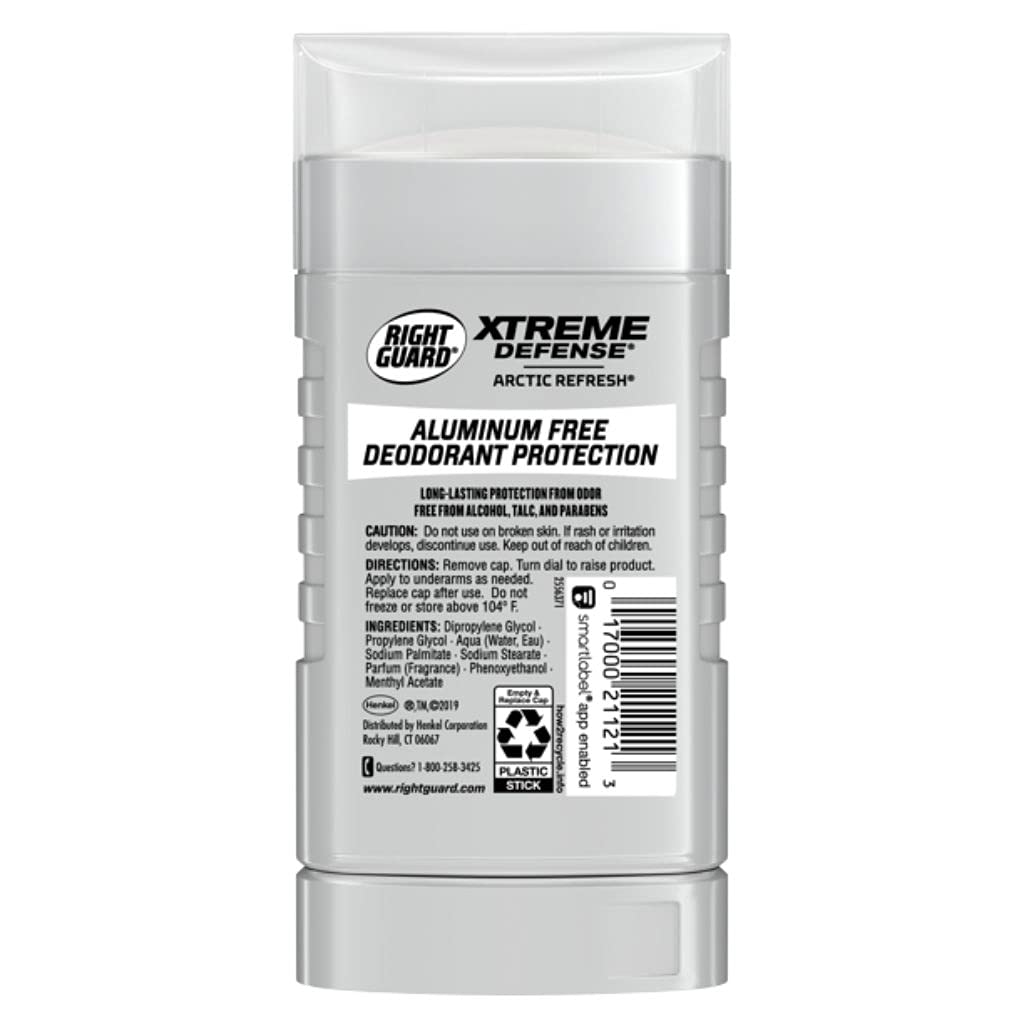 XTREME Defense™Arctic RefreshAluminum-FreeInvisible Solid