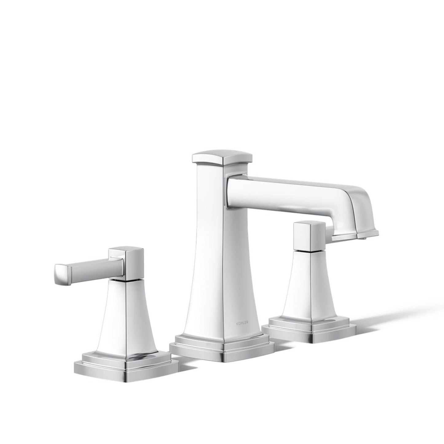 KOHLER 27399-4N-CP RIFF Widespread Bathroom Sink Faucet, Polished Chrome