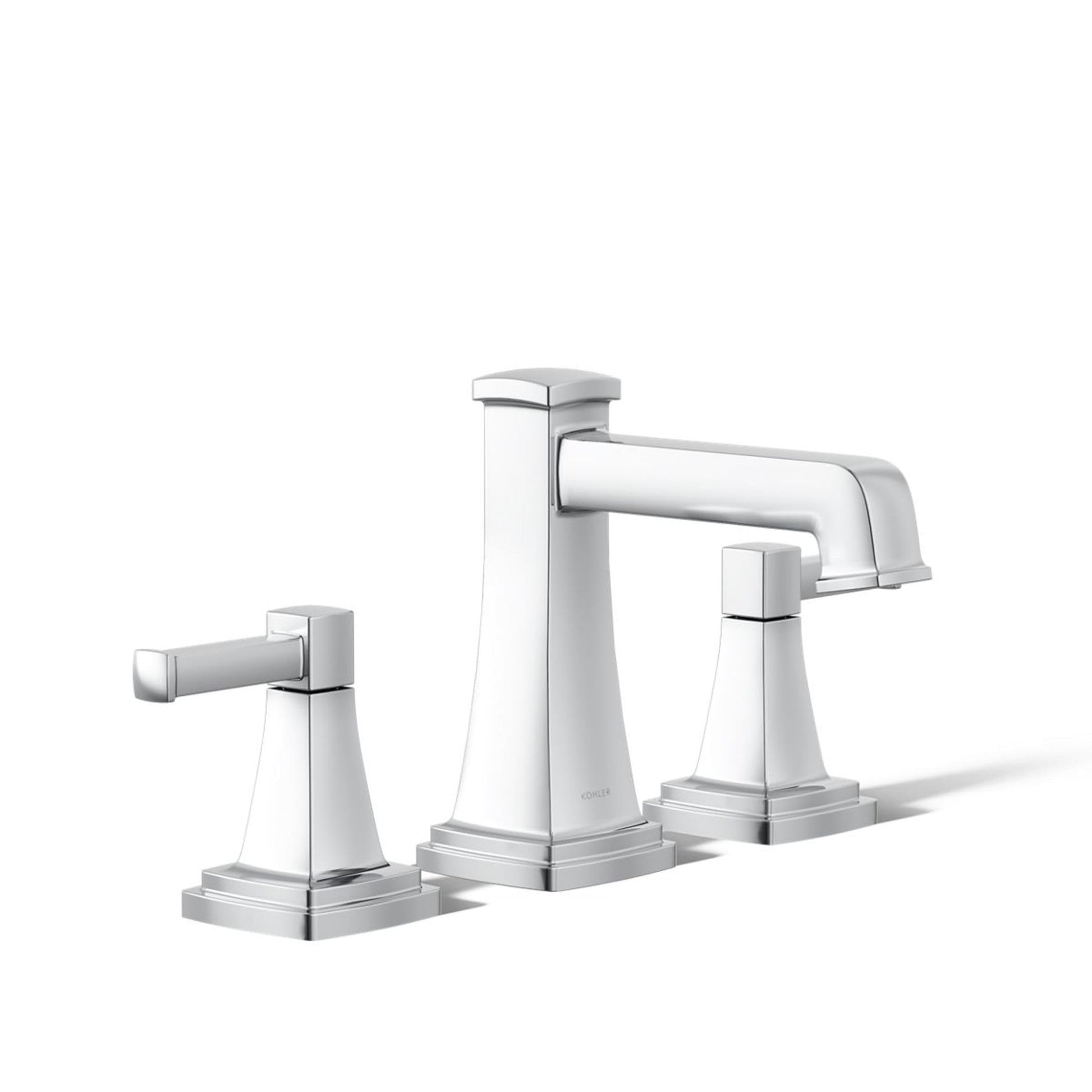 KOHLER 27399-4N-CP RIFF Widespread Bathroom Sink Faucet, Polished Chrome