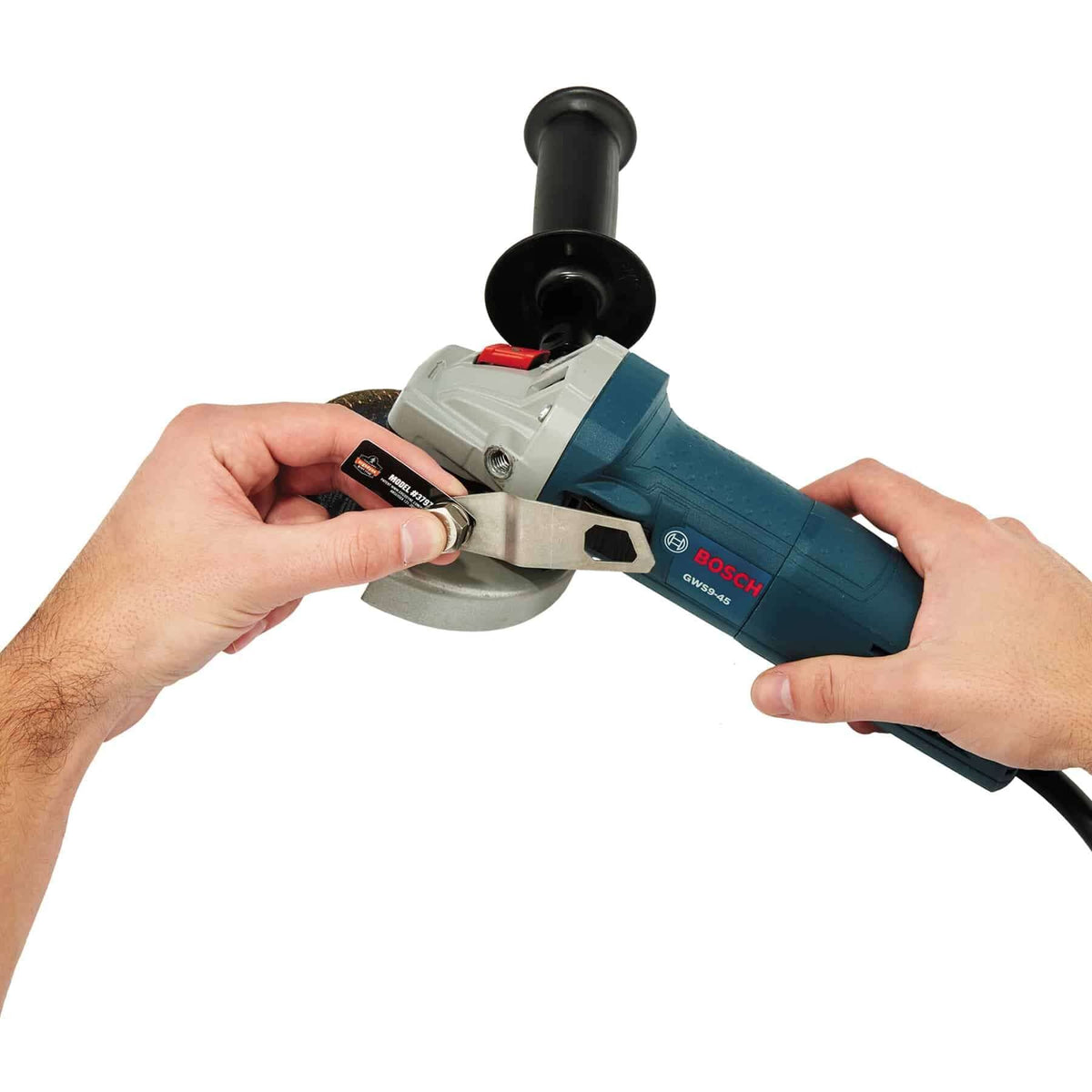 Tool Tethering Kit for Grinder, Includes Power Tool Grinder Attachment Bracket & Tool Lanyard, Weight Capacity 8Lbs, Ergodyne Squids 3196