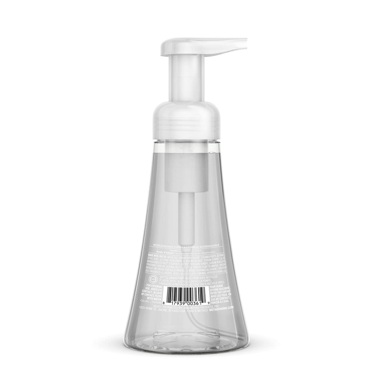 Method Foaming Hand Soap, Sweet Water, Paraben and Phthalate Free, Biodegradable Formula, 12 fl oz (Pack of 1)