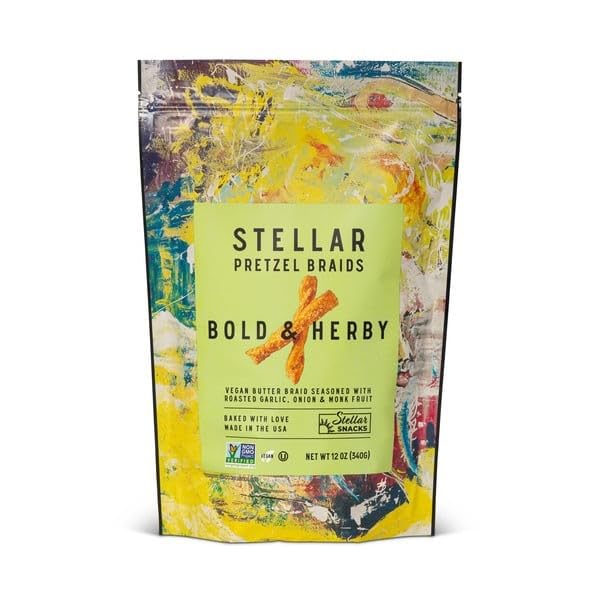Pretzels Bold And Herby, 12 OZ.