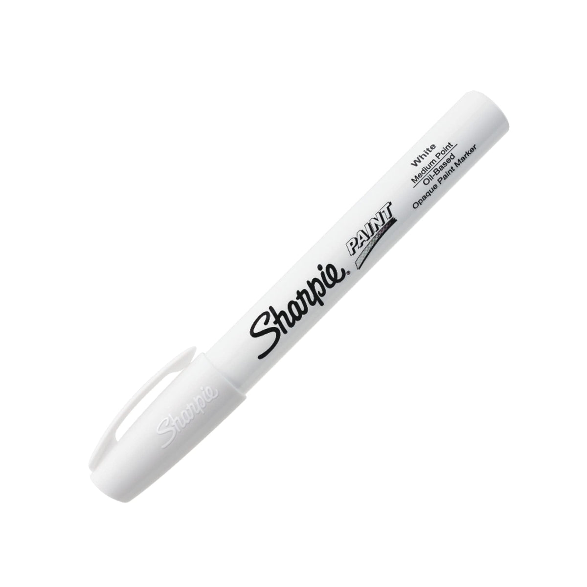 Sanford 35558 Sharpie Oil-Based Paint Marker, Medium Point, White, 1-Count