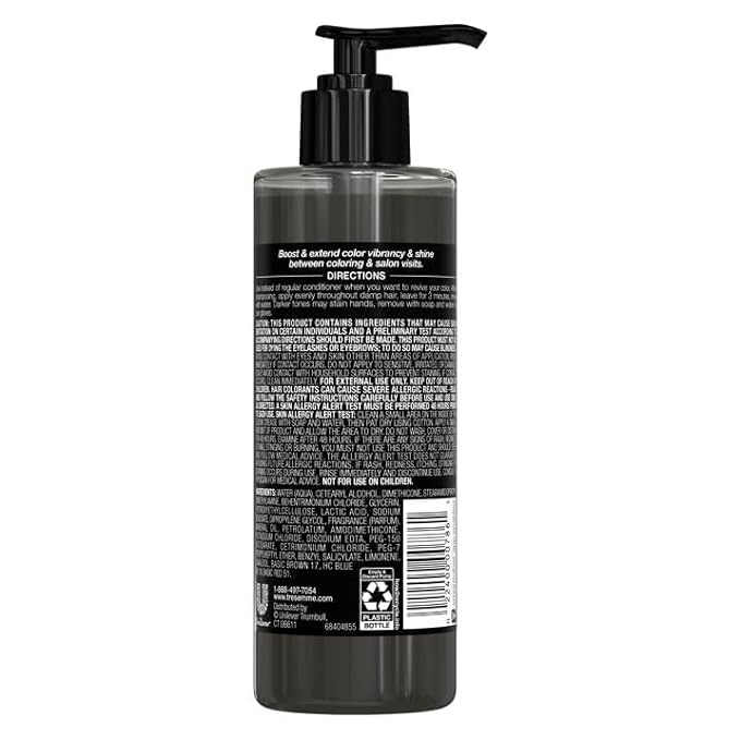 TRESemme Gloss Dark Brunette Color Depositing Conditioner 7.7 fl. oz. (Pack of 3), Brown