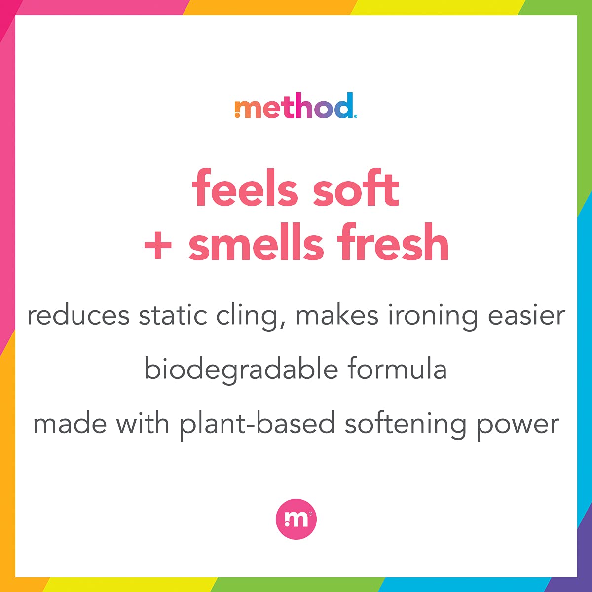 Method Laundry Variety Pack Laundry Detergent, fabric Softener 53.5 Fl Oz (Ginger Mango)